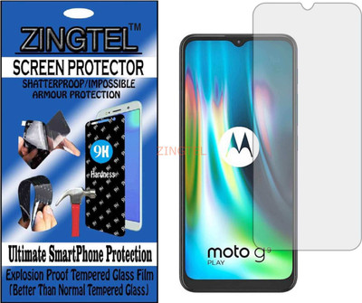 ZINGTEL Impossible Screen Guard for MOTO G9 PLAY(Pack of 1)