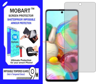 MOBART Impossible Screen Guard for SAMSUNG GALAXY A71 (SM-A715F)(Pack of 1)
