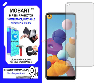 MOBART Impossible Screen Guard for SAMSUNG A21(Pack of 1)