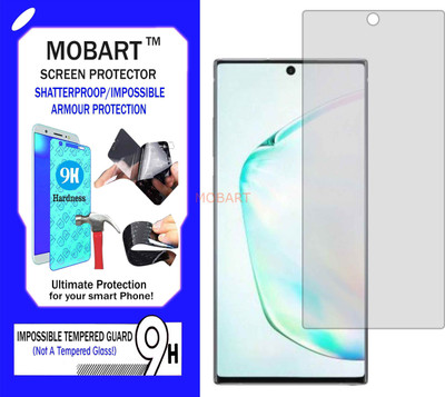 MOBART Impossible Screen Guard for SAMSUNG GALAXY NOTE 10 PLUS(Pack of 1)