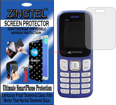 ZINGTEL Impossible Screen Guard for MICROMAX X381(Pack of 1)