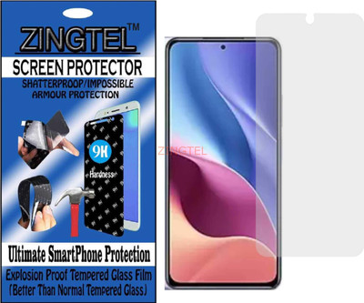 ZINGTEL Impossible Screen Guard for MI 11X PRO(Pack of 1)