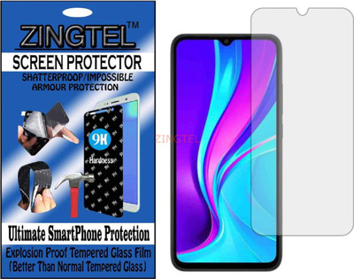 ZINGTEL Impossible Screen Guard for REDMI 9(Pack of 1)