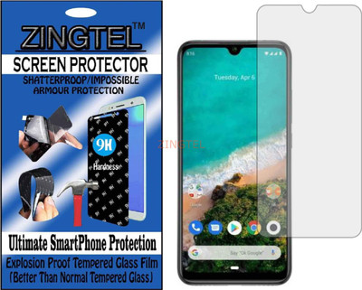 ZINGTEL Impossible Screen Guard for XIAOMI MI A3(Pack of 1)