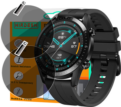 hirdesh Screen Guard for HUAWEI WATCH GT 2 (46MM)(Pack of 2)