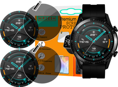 hirdesh Screen Guard for HUAWEI WATCH GT 2 (46MM).(Pack of 2)