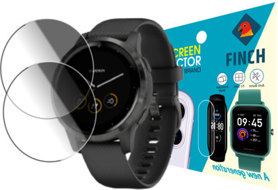 FINCH Screen Guard for Garmin VIVO Active 4 S(Pack of 2)