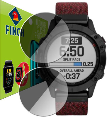 FINCH Screen Guard for garmin fenix 6 watch(Pack of 2)