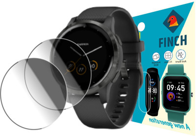FINCH Screen Guard for Garmin VIVO Active 4 S(Pack of 2)