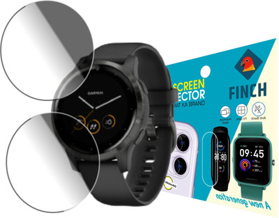FINCH Screen Guard for Garmin VIVO Active 4 S(Pack of 2)