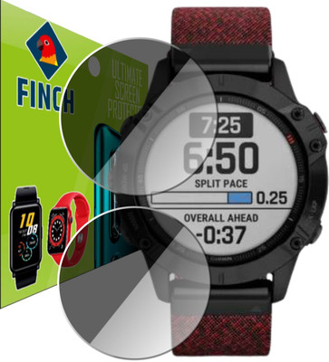FINCH Screen Guard for garmin fenix 6 watch(Pack of 2)