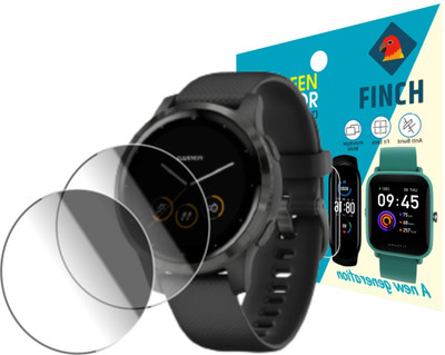 FINCH Screen Guard for Garmin VIVO Active 4 S(Pack of 2)