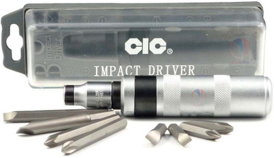 Mass Pro CIC (Taiwan Quality) PROFESSIONAL IMPACT DRIVER SET Impact Screwdriver Set(Pack of 9)