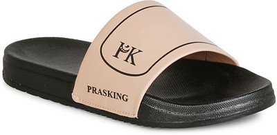 PREKANZO Men Slides(Pink , 8)