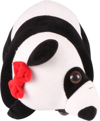 SS Impex Panda Sleeping Heart Stuffed Toys  - 30 cm(Black)