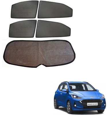 KOZDIKO Side Window Sun Shade For Hyundai Grand i10 NIOS(Black)