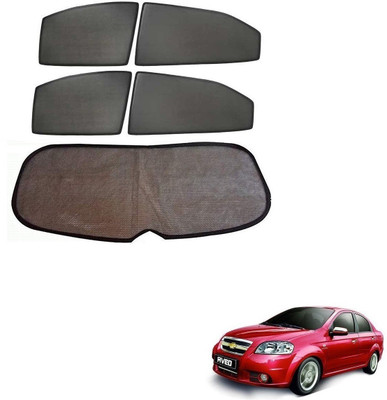 KOZDIKO Side Window Sun Shade For Chevrolet Aveo(Black)