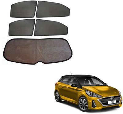 KOZDIKO Side Window Sun Shade For Hyundai Elite i20(Black)