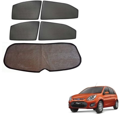 KOZDIKO Side Window Sun Shade For Ford Figo(Brown)