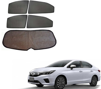 KOZDIKO Side Window Sun Shade For Honda New City(Black)