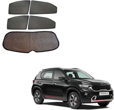 KOZDIKO Side Window Sun Shade For Kia Seltos(Black)