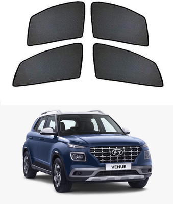 PEEPS STORE Side Window Sun Shade For Hyundai Venue(Black)