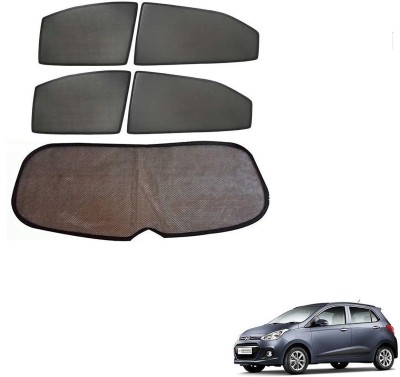 KOZDIKO Side Window Sun Shade For Hyundai Grand i10(Black)