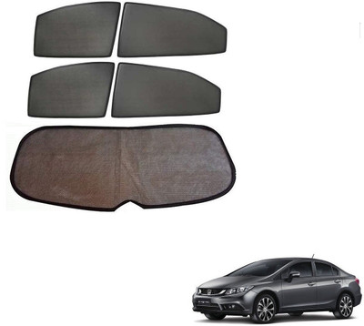 KOZDIKO Side Window Sun Shade For Honda Civic(Black)