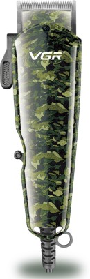 VGR V-126 Camouflage Professional Corded Hair Clipper  Runtime: 0 min Trimmer for Men(Multicolor)