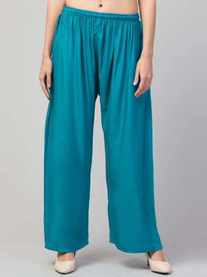Shaukiya Relaxed Women Blue Trousers