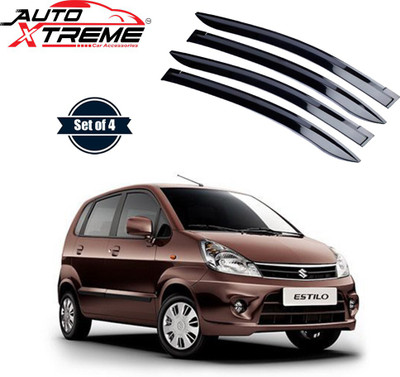 Auto Xtreme For Non-convertibles Front, Rear Wind Deflector(Tinted Maruti Zen Estilo)