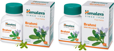 HIMALAYA For Mind Wellness and Good Memory(Pack of 2, 120 Tablets)