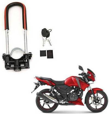 Malhotra WL_01 Wheel Lock(Black, Red, Steel)