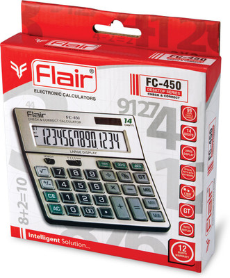 FLAIR 134356 FC - 450 Basic  Calculator(14 Digit)