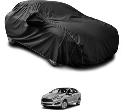 GOSHIV-car and bike accessories Car Cover For Ford Fiesta Sport (With Mirror Pockets)(Black)