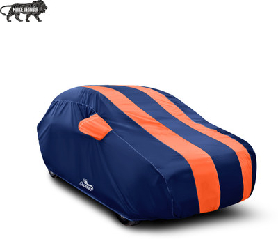 XAFO Car Cover For Nissan Sunny(Orange, Blue)
