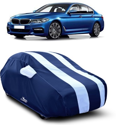 XAFO Car Cover For BMW 525i (With Mirror Pockets)(Blue, White)