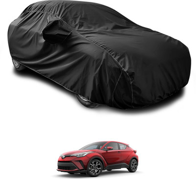 GOSHIV-car and bike accessories Car Cover For Toyota C-HR (With Mirror Pockets)(Black)