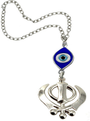 AFH Panjabi Religious Charm Sikh Symbol Evil Eye Hanging For Protection Car Hanging Ornament(Pack of 1)