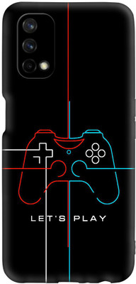 printwhiz Back Cover for Realme Narzo 30 Pro 5G(Black)