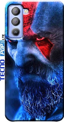 Burdak Back Cover for Tecno pop 5 LTE 2601(Multicolor, 3D Case, Silicon, Pack of: 1)