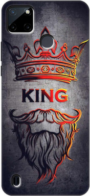 King Maker Back Cover for realme C21Y(Multicolor, Dual Protection, Silicon, Pack of: 1)