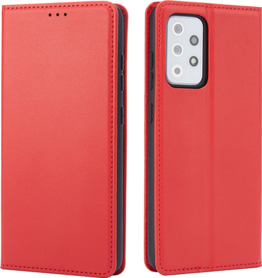 Fashion Flip Cover for Mi 11X Pro 5G(Red, Pack of: 1)