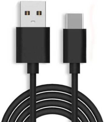 Gadget Zone USB Type C Cable 1 m Fast Charging Cable USB Type C Cable ( Support Fast Charging & Data Sync )(Compatible with Redmi Note 9, Moto G7, POCO F1, Realme Narzo 50A/30, Tecno POVA 2, iQoo Z5/Z3/7, Black, One Cable)