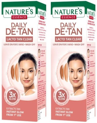 Nature's Essence Daily De-Tan Lacto Tan Clear (100ml each)(200 ml)