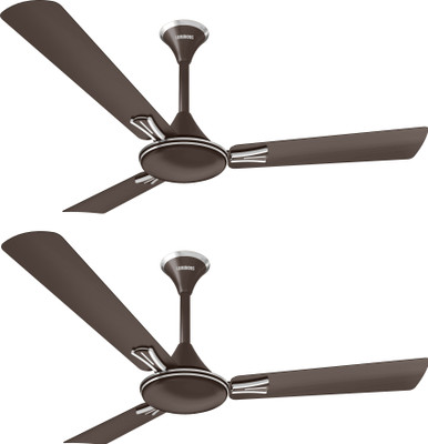 LUMINOUS AUDIE METALIC ( ESPRESSO BROWN ) 1200 mm Anti Dust 3 Blade Ceiling Fan