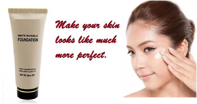 GFSU INVISIBLE FOUNDATION OIL FREE & LONG LASTING MAKEUP FOUNDATION Foundation(BEIGE, 60 ml)