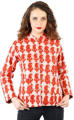 PARIKALA Full Sleeve Floral Print Women Jacket