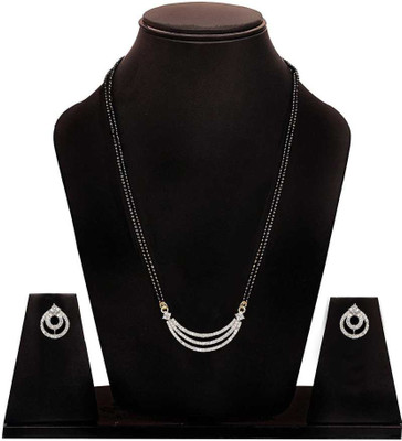 Silver Plated Alloy, Brass Necklace