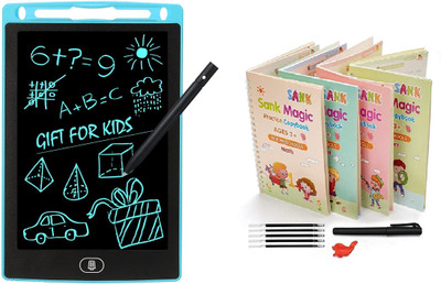 samipna MAGIC BOOK WITH LCD WRITING TABLET(Black)